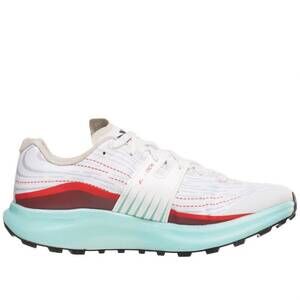 NEW VJ women's lightspeed running sneakers in white/aqua/red